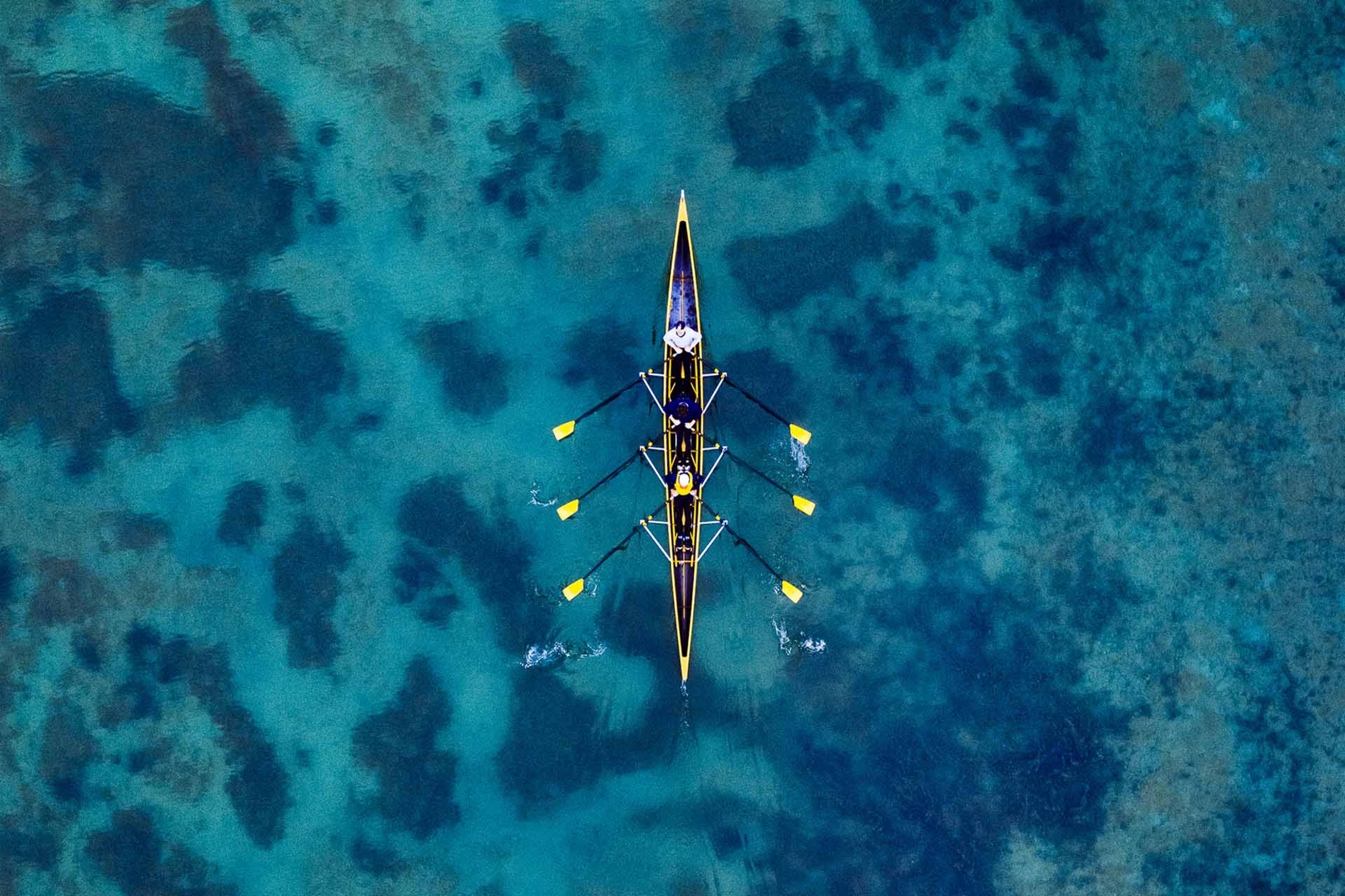 working together